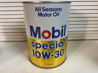 Mobil Full Oil Can
