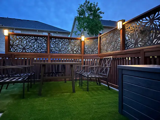 Deck Privacy Screen in Decks & Fences in Mississauga / Peel Region - Image 6