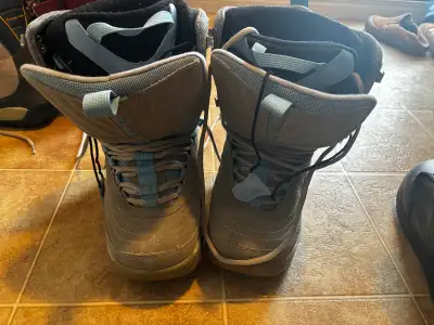 Snowboard boots - woman’s - size 8, View more