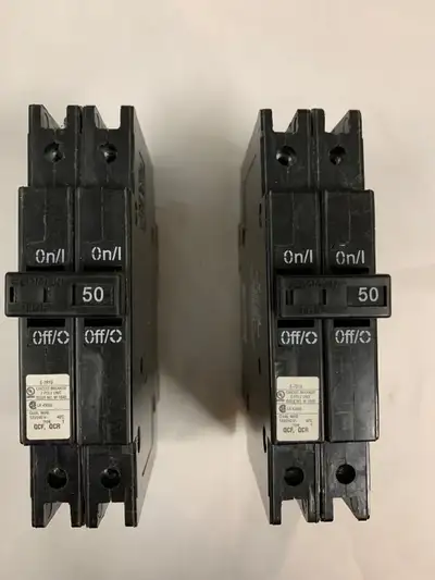 Eaton Cutler Hammer QCF2050 50 AMP Circuit Breakers, View more