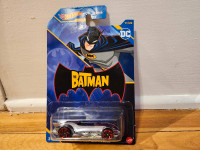 2013 Hot Wheels DC Comics Batman Silver Chrome Batmobile 11/20