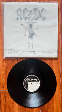 AC DC " Flick Of The Switch " Album Vinyl Record