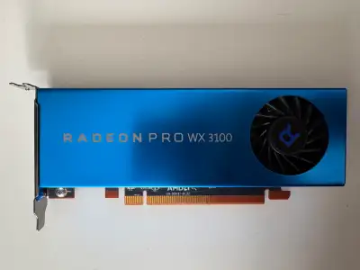 AMD Radeon Pro WX 3100 Graphic Card, View more