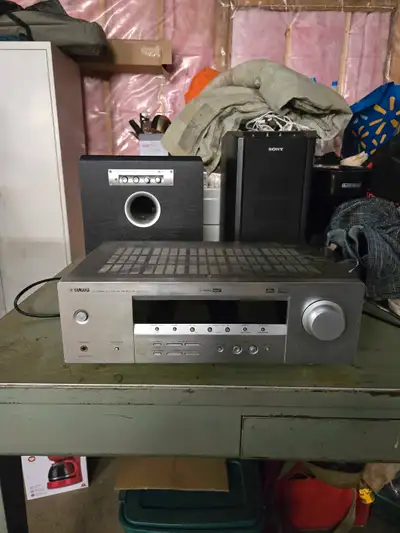 stereo  with  2 amplified  subwoofers, View more
