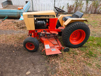 Case 444 with mower deck