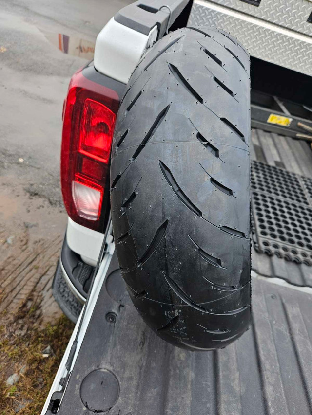 Suzuki gsxr 1000 rear rim with tire. in Other in Dartmouth - Image 2