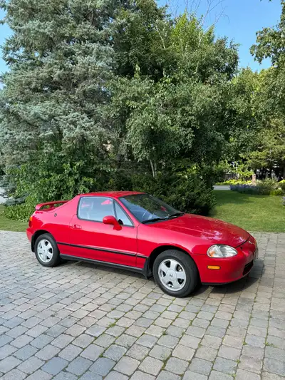 1993 Honda Civic Del Sol Si 5 Speed Manual Never Modded 100% Stock 8.5/10 - minor wear with age Conv...