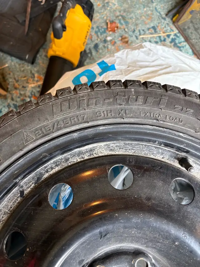 winter tires and rims  in Tires & Rims in Kingston - Image 3