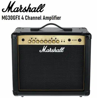 Marshal MG30DFX Amp great fun little amp for jamming out or using for practice and easy to pack arou...