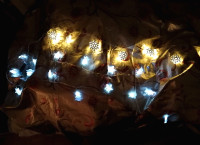 3 Set Fairy Lights Battery Operated  Powered Copper Wire Starry