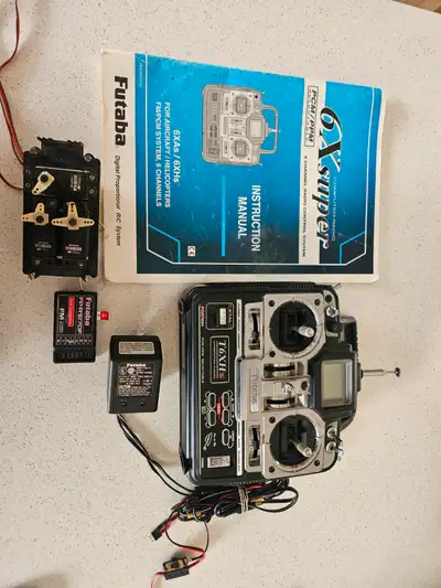 Futaba 6Channel RC aircraft/heli radio., View more