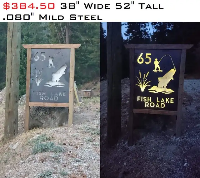 "Custom Metal" Signage in Outdoor Décor in Edmonton - Image 5