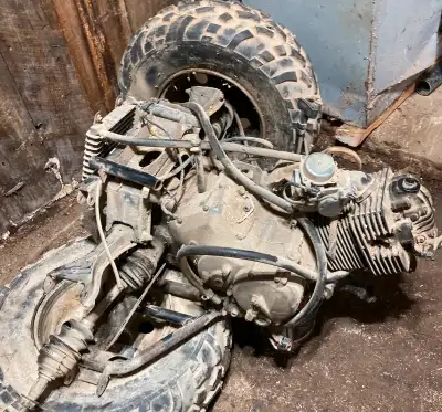 We have a good engine but low compression as it need to new ring off 2003 arctic cat 250cc 4x4.This...