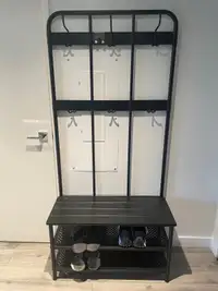 IKEA Coat rack with shoe storage 
