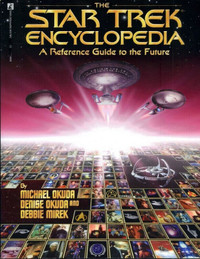star trek encyclopedia 1994 HC first edition