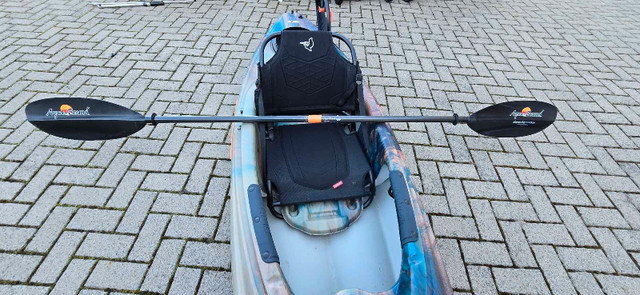 kayak avec rame en fibre de carbone  dans Sports nautiques  à Laval/Rive Nord - Image 2
