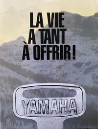 1994 Yamaha Full Product Lineups French Orig  Dealer Brochure