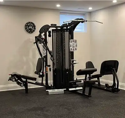 Inspire M5 Home Gym + LP3 Leg Press – Dual 200 lb Stacks, View more