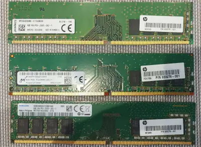 8GB DDR4 2666MHz Desktop RAM Modules (Samsung, Kingston, Micron), View more