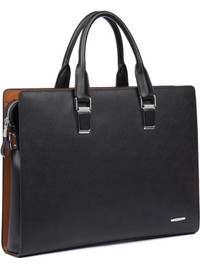 BOSTANTEN Leather Briefcase