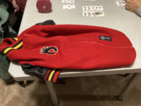 Official Calgary Flames Dog Jacket