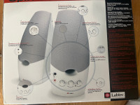 Labtec Computer Speakers, never used, like new in box, Surroun