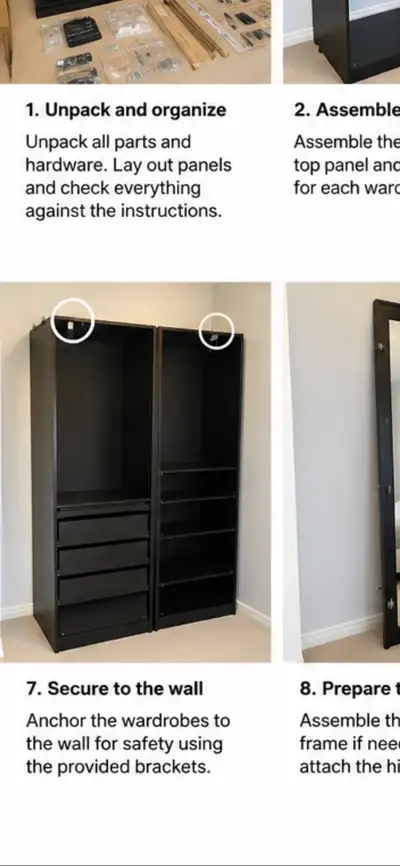 IKEA Pax Wardrobe, View more