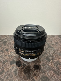 Nikon 50mm portrait lens