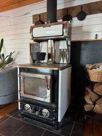 Flame View Wood Cook Stove & Pad