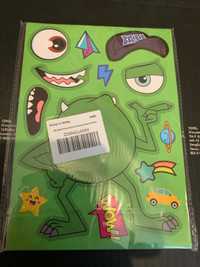 Monster Make A Face Stickers