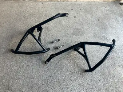 SW Motech Engine Guards / Crash Bar / Frame Sliders Art. No.: SBL.08.990.10000/B - Great condition f...