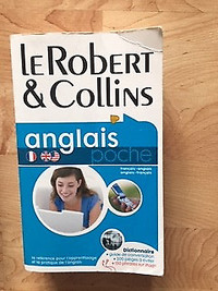 Livre - Dictionnaire anglais de poche - Le robert & collins