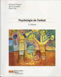 Psychologie de l'enfant 2e Ed.