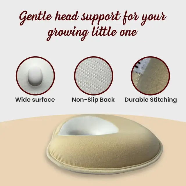 4 Hibby Baby Pillow for Stroller, Bouncer, Car Seat and Travel in Strollers, Carriers & Car Seats in City of Montréal - Image 3