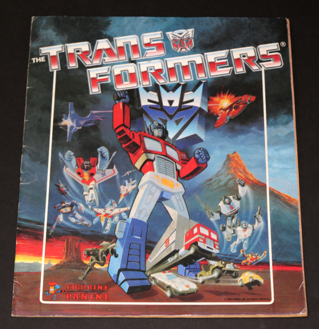 Transformers - Panini Sticker Book - 1986 in Arts & Collectibles in Oshawa / Durham Region