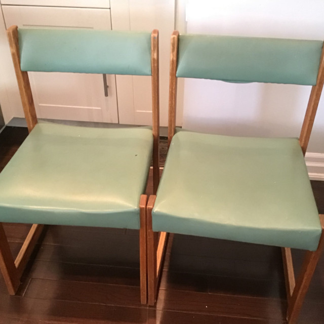 Oak framed dining chairs (priced each, 6 available) in Chairs & Recliners in City of Toronto