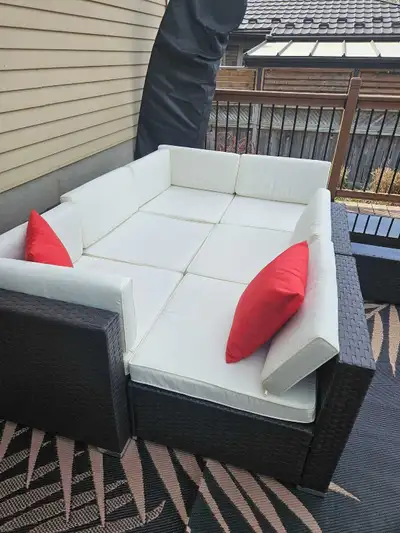 Modular Wicker Patio Set, View more