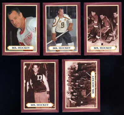 CARTE DE HOCKEY GORDIE HOWE MR.HOCKEY SET PARKHURST, View more