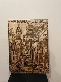 Cuban wooden art frames Havana