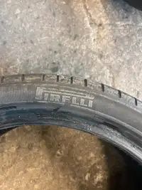 255/35/19 x2 Pirelli P ZERO PZ4-LUX RUN FLAT 96Y MOE USED