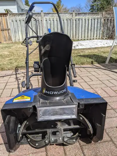 Electric snow thrower, View more