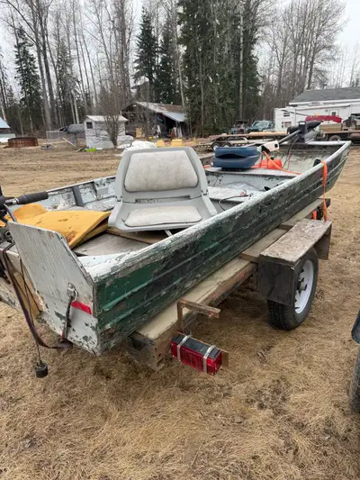 Asking 1200 can come with the front mounted electric motor but no seats no trailer and no gas motor...