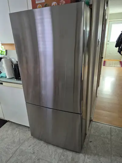 GE GBE17HYRFS Bottom Freezer Refrigerator, View more