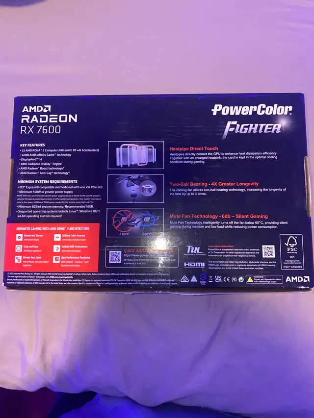 Powercolour Rx 7600 in Desktop Computers in Edmonton - Image 4