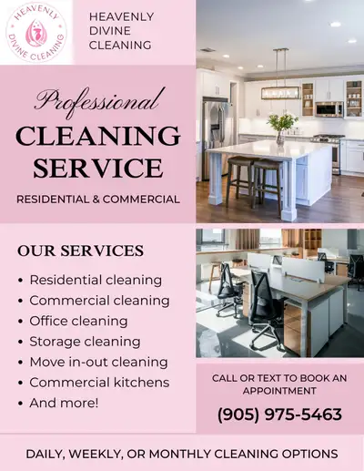 Heavenly Divine Cleaning Services, View more