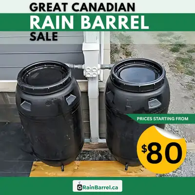Fall River, NS: Rain Barrel with Accessories, View more