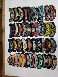 FULL SET OF HARLEY OWNERS GROUP MEMBERSHIP PATCHES 