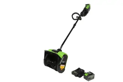 NEW Greenworks 48V or 24V 12" Cordless Snow Shovel with 48v 4ah, View more