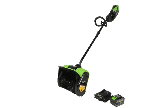 NEW Greenworks 48V or 24V 12" Cordless Snow Shovel with 48v 4ah in Outdoor Tools & Storage in Hamilton - Image 2