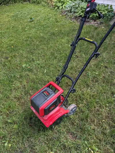 Lightly used Mantis Electric Tiller